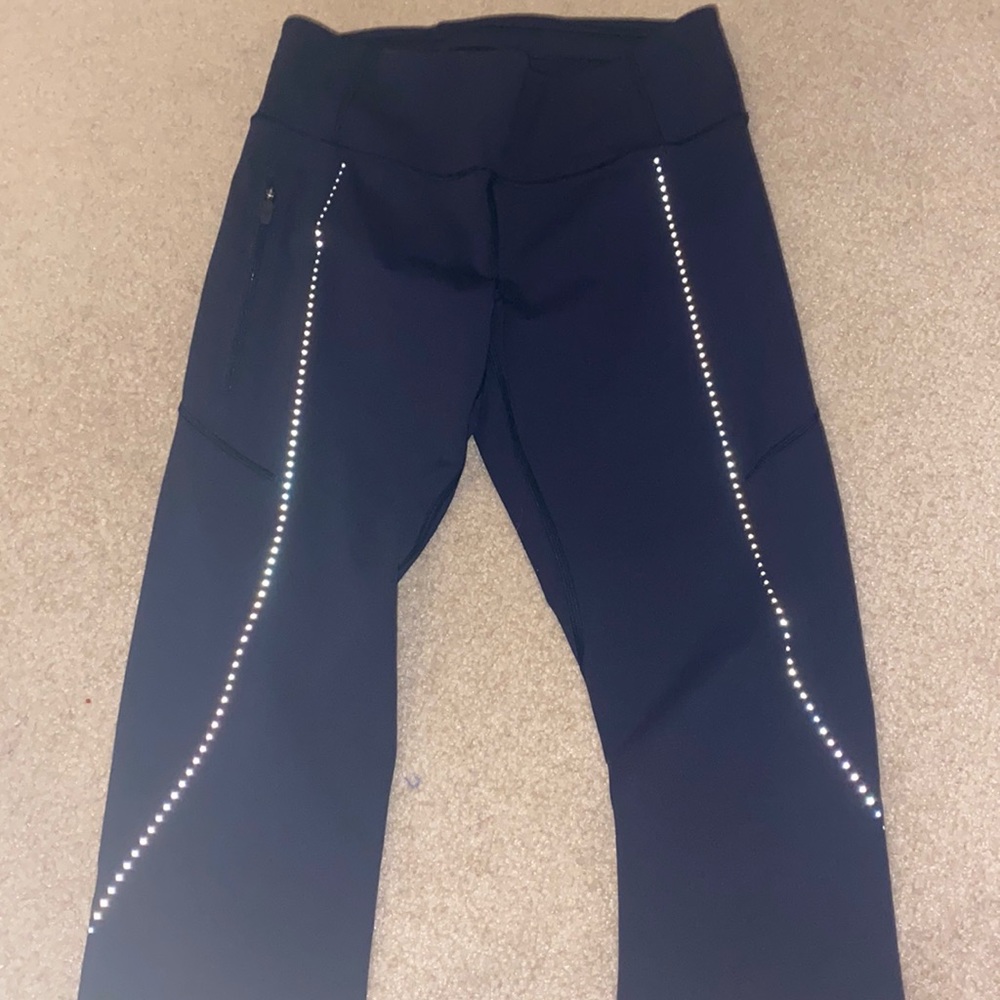 lululemon navy leggings size 6